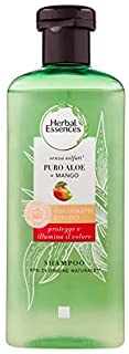 Herbal Essences Shampoo Senza Solfati Con Puro Aloe + Mango, In Collaborazione Con I Giardini Botanici Reali Di Kew, 225ml