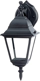 Brilliant 44282/06 Newport - Lampada da esterno in metallo e vetro, E27, 60 W, colore: Nero