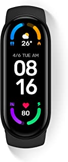 Xiaomi Mi Smart Band 6 NFC, Orologio Smart Xiaomi, Funzione Pagamento Contactless, Controllo Vocale con Alexa, Schermo AMOLED 1.56'', Resistente all'A