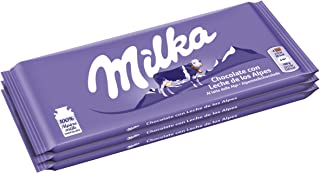 Milka Tavolette di cioccolato al latte delle Alpi - 3X100g