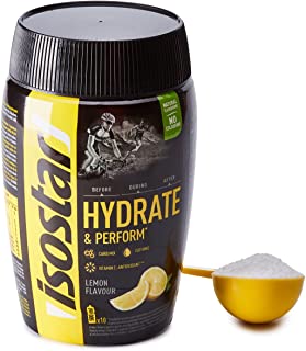 Isostad Hydrate & Perform, Preparato in polvere per bevanda Isotonica sport, Gusto Limone - 400 g