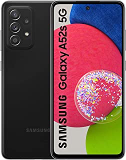 SAMSUNG Galaxy A52s 5G SM-A528B 16,5 cm (6.5") Dual SIM Ibrida Android 11 USB Tipo-C 6 GB 128 GB 4500 mAh Nero Galaxy A52s 5G SM-A528B, 16,5 cm (6.5")